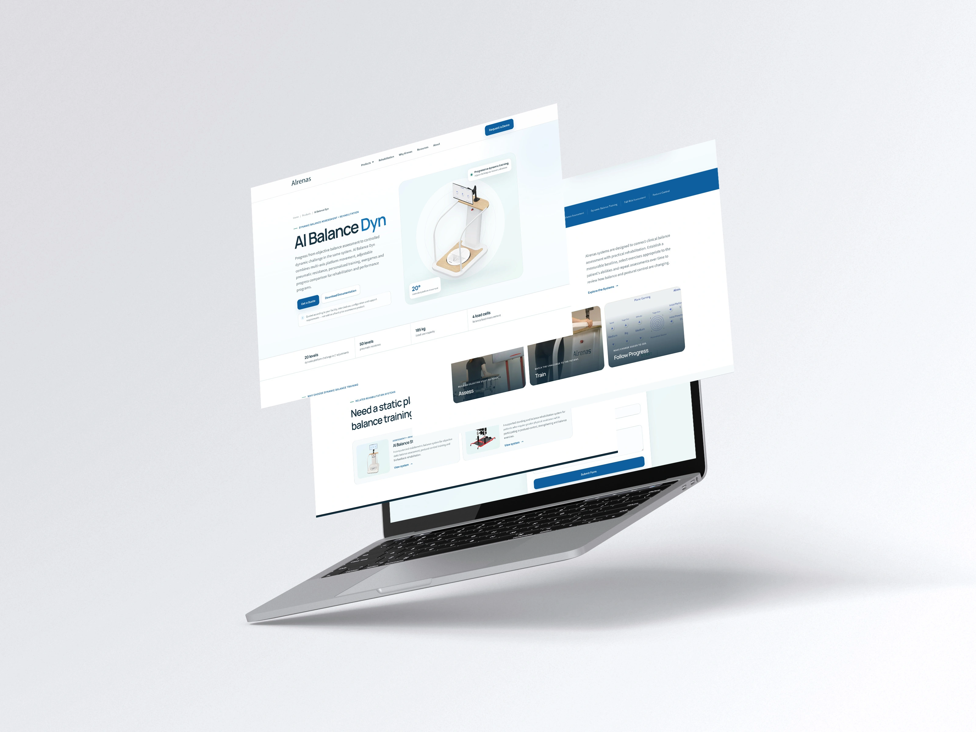 Medical & Rehabilitation Website Redesign